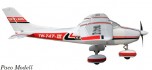 Cessna (1550mm, RC készlet, 6ch távirányítóval)