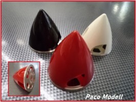 Profi orrkúp (CNC alu 57 mm-es) fekete