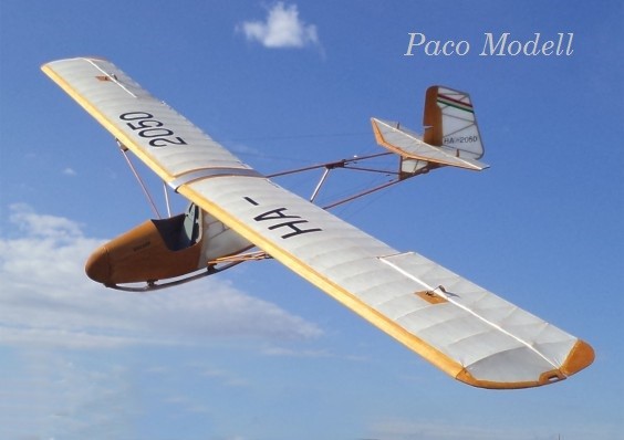 Vitorlázó repülő modell